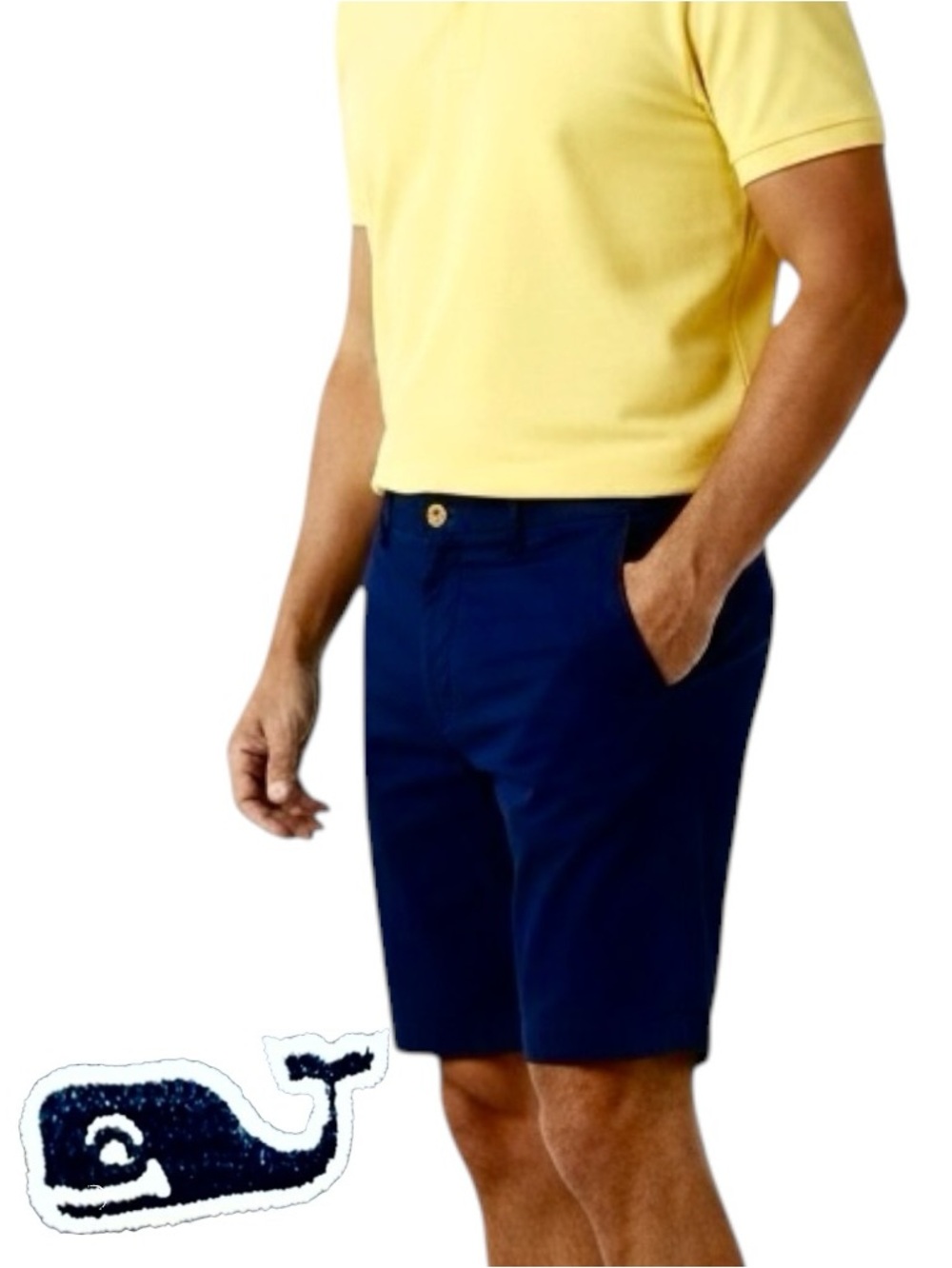 Vineyard Vines Shorts Golf Blue Men’s Bermudas Sz 38x9